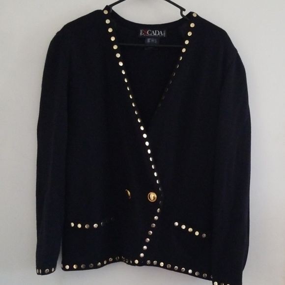 Escada 90s By Margaretha Ley Cardigan Size…
